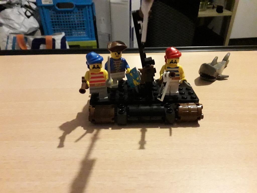 Lego 6257 Castaway's Raft, Kinderen en Baby's, Speelgoed | Duplo en Lego, Ophalen of Verzenden, Zo goed als nieuw, Complete set