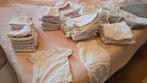 Baby kledingpakket 47 rompers, spuugdoekjes, hydrofielen, Ophalen of Verzenden, Gebruikt