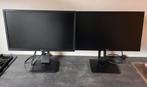 2x Iiyama monitor, 24 inch en in hoogte verstelbaar, Computers en Software, Monitoren, Ophalen, Gebruikt, Iiyama, IPS