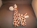 zwitsal giraf creme bruin gevlekt witte snuit 23 cm velours, Kinderen en Baby's, Speelgoed | Knuffels en Pluche, Ophalen of Verzenden