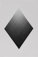 Getulio Alviani - Compositie - Litho Handgesign., Antiek en Kunst, Ophalen of Verzenden