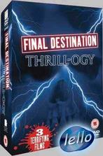 Final Destination 1 2 3 Thrill-ogy 4-disc Box nieuw niet NLO, Vanaf 16 jaar, Ophalen of Verzenden, Nieuw in verpakking, Boxset