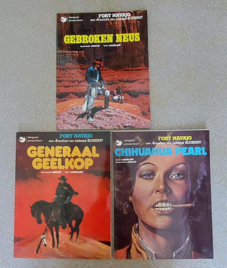 Blueberry Stripboeken 3x, Boeken, Stripboeken, Gelezen, Meerdere stripboeken, Ophalen of Verzenden