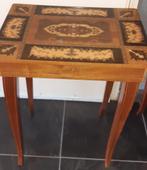 Vintage Muziektafel Swiss musical bijzet tafeltje, Ophalen