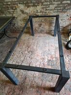 Metalen onderstel, Huis en Inrichting, Tafelonderdelen, Ophalen, Gebruikt, 50 tot 100 cm, Rechthoekig