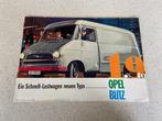 Uitvouwbare Duitstalige folder - Opel Blitz, Ophalen of Verzenden, Opel, Zo goed als nieuw