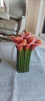 Vintage design kaars lelies pasen, Diversen, Pasen, Ophalen of Verzenden
