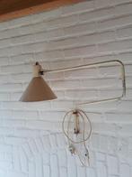 Vintage retro Elbow wandlamp J Hoogervorst Anvia jaren 60., Ophalen of Verzenden, Gebruikt, Metaal, Vintage retro jaren 60 Anvia J Hoogervorst Design Mid Century.
