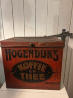 Groot oud winkelblik Hogendijk Franeker, Verzamelen, Blikken, Verzenden, Gebruikt