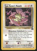 Team Rocket's Meowth 18/53 - Wizards Black Star Promos (NM), Verzenden, Gebruikt