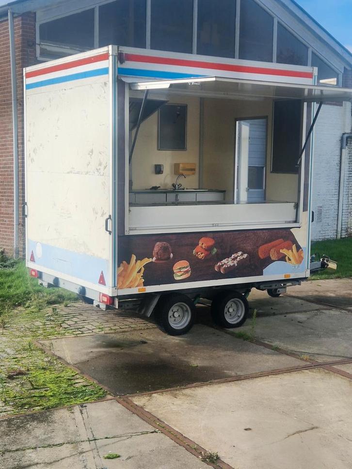 Verkoopwagen merk WM Meyer breedte circa 2.50, Auto diversen, Aanhangers en Bagagewagens, Ophalen