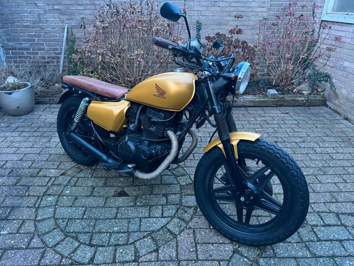 Honda CM400T - Custom Café Racer, Motoren, Motoren | Honda, Particulier, Naked bike, meer dan 35 kW, 2 cilinders, Motorrijbewijs A