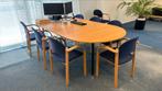 Tafel + 8 stoelen, Huis en Inrichting, Ophalen, 200 cm of meer, 50 tot 100 cm, Zo goed als nieuw