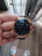 Cartier ballon blue heren horloge, Ophalen of Verzenden, Nieuw, Blauw, Android