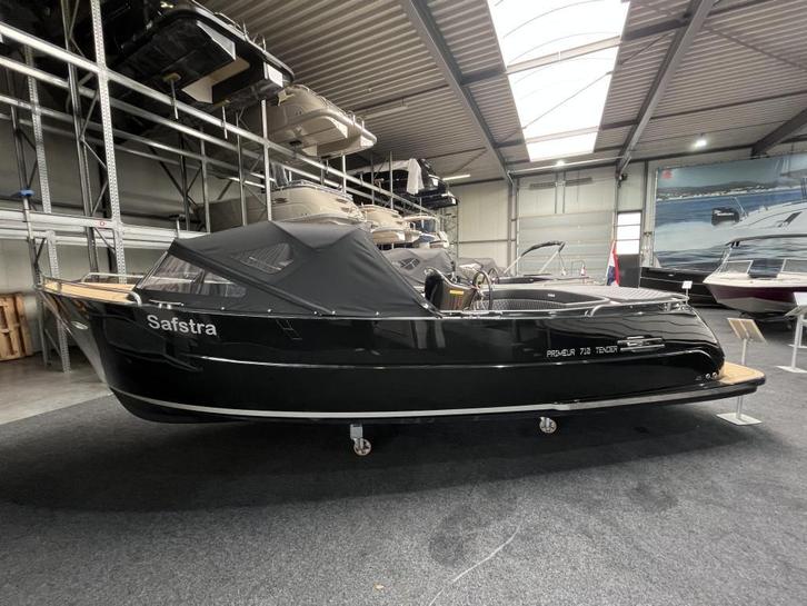 Primeur 710 Tender + 60pk Honda, Watersport en Boten, Sloepen, Gebruikt, 6 meter of meer, Buitenboordmotor, Benzine, Polyester