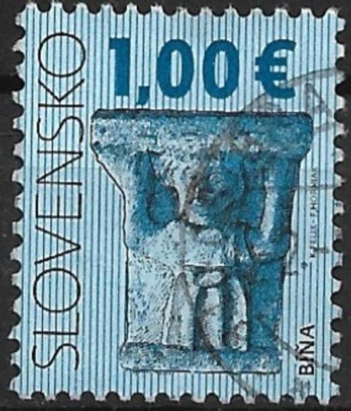 Slowakije 2009 mi.603 CULTUREEL ERFGOED BEELDHOUWWERK € 1,00, Postzegels en Munten, Postzegels | Europa | Overig, Gestempeld, Overige landen