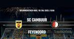 Gezocht twee tickets cambuur feyenoord, Tickets en Kaartjes, Twee personen
