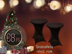Kerst! Statafels met rok tehuur / party tent 3x4 / heaters, Ophalen, Nieuw, Kerst of Sinterklaas