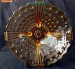 Amberkleurige schaal '50jaren, Ophalen of Verzenden