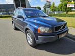 Volvo XC90 2.5 T Exclusive automaat 7 persoons, Gebruikt, Blauw, 7 stoelen, 2521 cc