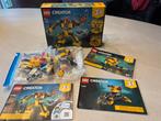 LEGO Creator 31090 Onderwaterrobot, Kinderen en Baby's, Speelgoed | Duplo en Lego, Ophalen of Verzenden, Zo goed als nieuw, Complete set