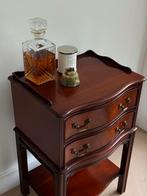 Chippendale kast antiek vintage mahogany vanity makeup tafel, Ophalen
