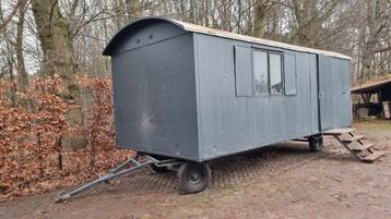 schaftkeet, schaftwagen, pipowagen, tinyhouse beschikbaar voor biedingen