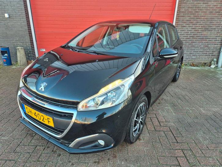 Peugeot 208 1.2 VTI 60KW/82PK 5-D 2018 Zwart, Auto's, Peugeot, Particulier, Benzine, B, Hatchback, Handgeschakeld, Origineel Nederlands
