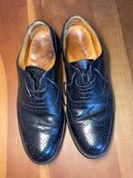 Herenschoenen, van Lier, zwart, mt 9.5, Zwart, Van Lier, Ophalen of Verzenden, Gedragen
