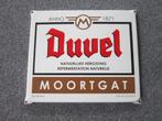 DUVEL BIER EMAILLE RECLAMEBORD, Verzamelen, Ophalen, Zo goed als nieuw, Reclamebord, Plaat of Schild, Duvel