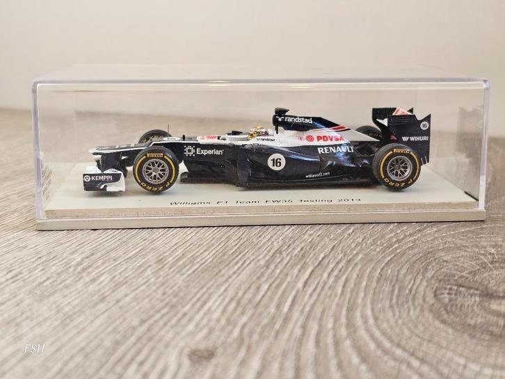 Williams FW35, Pastor Maldonado # 16, Testing 2013. SPARK, Hobby en Vrije tijd, Modelauto's | 1:43, Zo goed als nieuw, Auto, Overige merken