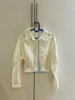Urban Revivo cream cotton short white coat, Maat 38/40 (M), Verzenden, Beige, Zo goed als nieuw