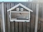 Mooie buiten kooi met mooie afwerking., Ophalen, Nieuw, Hout, Vogelkooi
