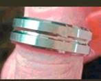 Ringen titanium maat 20 en 22, Sieraden, Tassen en Uiterlijk, Ringen, Verzenden, Nieuw, Zilver