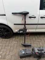 Minn Kota elektromotor 40lbs + 2x semi tration  en Lader, Ophalen, Zo goed als nieuw