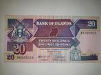 Oeganda / Uganda 20 Shillings 1986 / 1987  ARMS - BUILDING, Verzenden, Overige landen, Los biljet
