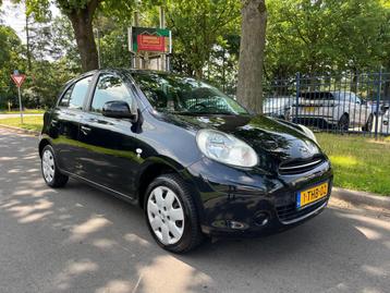 Nissan Micra 1.2 Acenta 2013 APK 5D Zwart beschikbaar voor biedingen