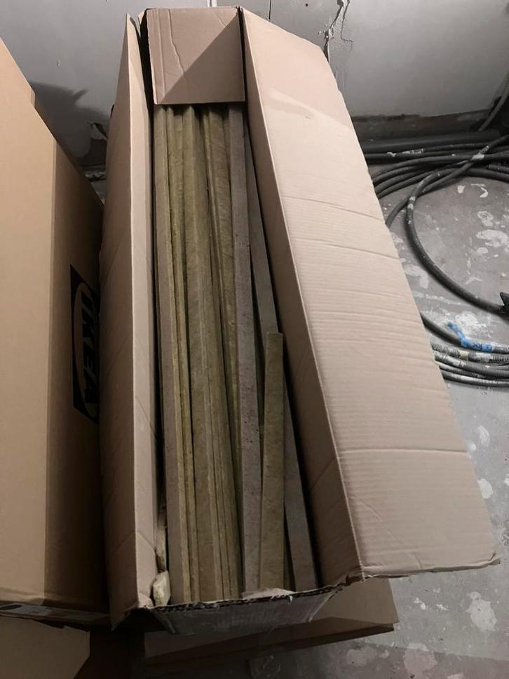 Randstroken fermacell minerale wol, Doe-het-zelf en Verbouw, Vloerdelen en Plavuizen, Zo goed als nieuw, Overige typen, Overige materialen