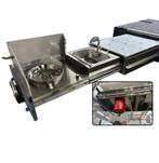 In bouw keuken nissan patrol y61 camper camping 4x4 vakantie, Ophalen of Verzenden