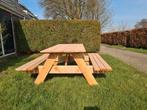 Degelijke picknicktafel Douglas of geïmpregneerd, Ophalen of Verzenden, Nieuw, Rechthoekig