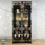 Vintage Chinese vitrinekast / Aziatische kast / Chinoiserie, Ophalen of Verzenden