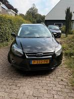Ford Focus 1.0 Ecoboost 74KW Wagon 2013 Zwart, Auto's, 100 pk, Zwart, Handgeschakeld, Particulier