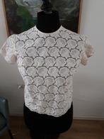 ORGINEEL ZWITSERSE BRODERIE, Kleding | Dames, Blouses en Tunieken, Ophalen of Verzenden, Zo goed als nieuw, Beige