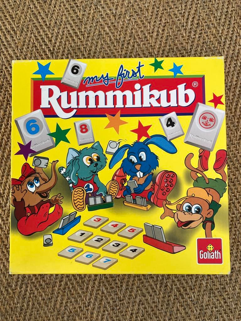 My First Rummikub - Kinderspel, Hobby en Vrije tijd, Gezelschapsspellen | Bordspellen, Drie of vier spelers, Ophalen of Verzenden