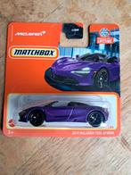 Matchbox 2019 McLaren 720S Spyder paars nieuw in verpakking, Ophalen of Verzenden, Nieuw, Auto