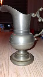 Tinnen kan met handvat, Antiek en Kunst, Antiek | Tin, Ophalen of Verzenden