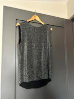 Leuke soepelvallende top Supertrash zwart/glitter maat M, Kleding | Dames, Tops, Maat 38/40 (M), Supertrash, Verzenden, Zwart