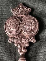 Verzilverd lepeltje Juliana en Beatrix, Antiek en Kunst, Antiek | Bestek, Ophalen of Verzenden