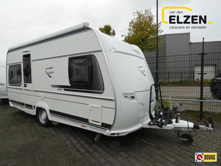 Fendt Saphir 445 TFB MOVER + THULE LUIFEL, Caravans en Kamperen, Caravans, Bedrijf, tot en met 4, 1000 - 1250 kg, Rondzit, Fendt