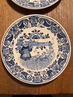 3 vintage wandborden – Petrus Regout Maastricht – Fantasie, Ophalen of Verzenden